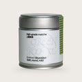 Green Room Matcha Okumidori single-cultivar matcha powder in a 30 g tin